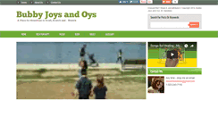 Desktop Screenshot of bubbyjoysandoys.com